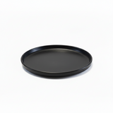 Stoneware Dessert Serving Plate Black 19cm