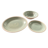 Stoneware Dinner Set 18pcs Green