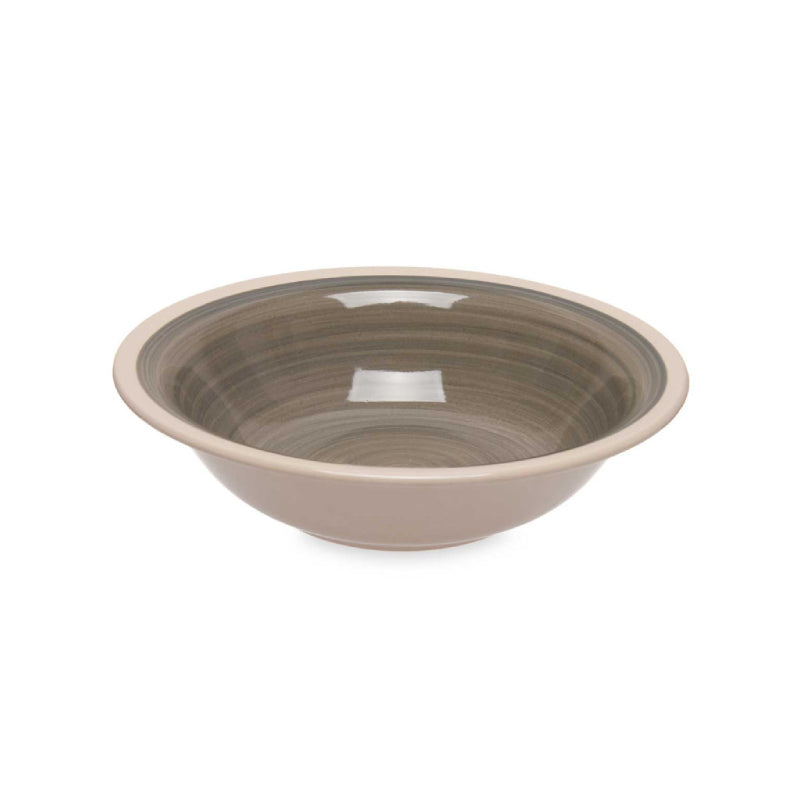 Stoneware Serving Soup Bowl Grey 21cm