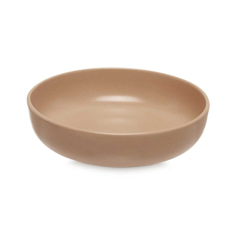 Stoneware Soup Plate Beige 18cm