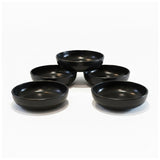 Stoneware Soup Serving Bowl Black 18.5cm (Set of 6)
