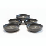 Stoneware Soup Serving Bowl Dark Grey 18.5cm (Set of 6)