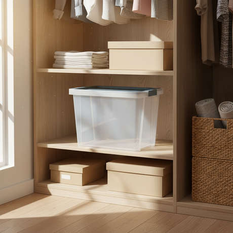 Storage Basket 15L Blue