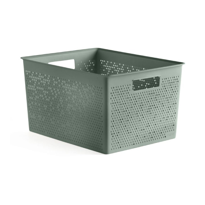 Storage Basket L 20L Bohol Sage Green