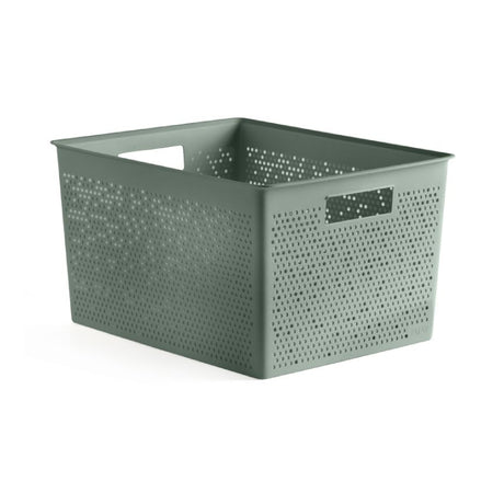 Storage Basket L 20L Bohol Sage Green