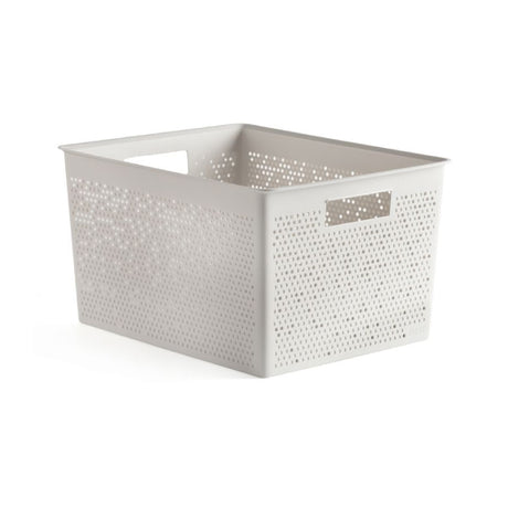 Storage Basket L 20L Bohol Sky White