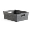 Storage Basket M 12L Bohol Anthracite Grey