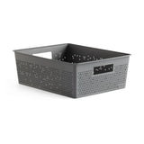 Storage Basket M 12L Bohol Anthracite Grey
