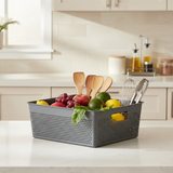 Storage Basket M 12L Bohol Anthracite Grey