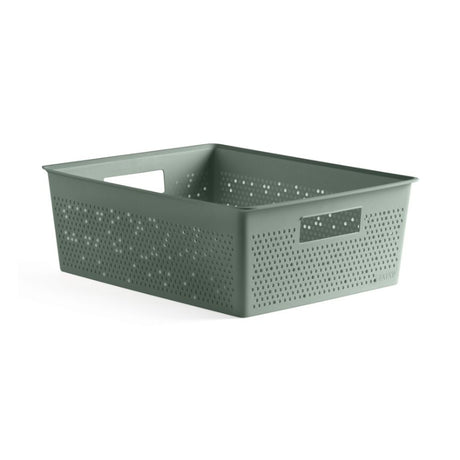 Storage Basket M 12L Bohol Sage Green