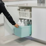 Storage Basket With Wheels 20L