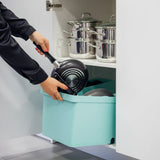 Storage Basket With Wheels 20L