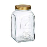 Storage Jar with Metal Lid 1.5Ltr