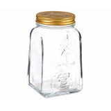 Storage Jar with Metal Lid 1Ltr