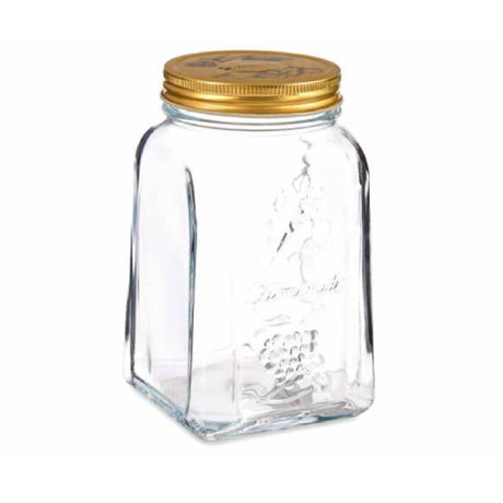 Storage Jar with Metal Lid 1Ltr