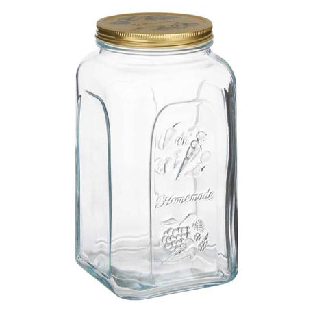 Storage Jar with Metal Lid 3000ml