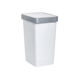 Swing Dustbin Smart 25L White