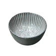  Serving Bowl With White Line 4.75" Green