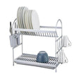 2 Tier Dish Rack Aluminum