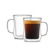 Double Wall Tea/Coffee Mug 250ml With Wooden Lid