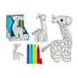 Giraffe Teddy to Paint With Marker