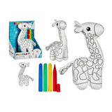 Giraffe Teddy to Paint With Marker