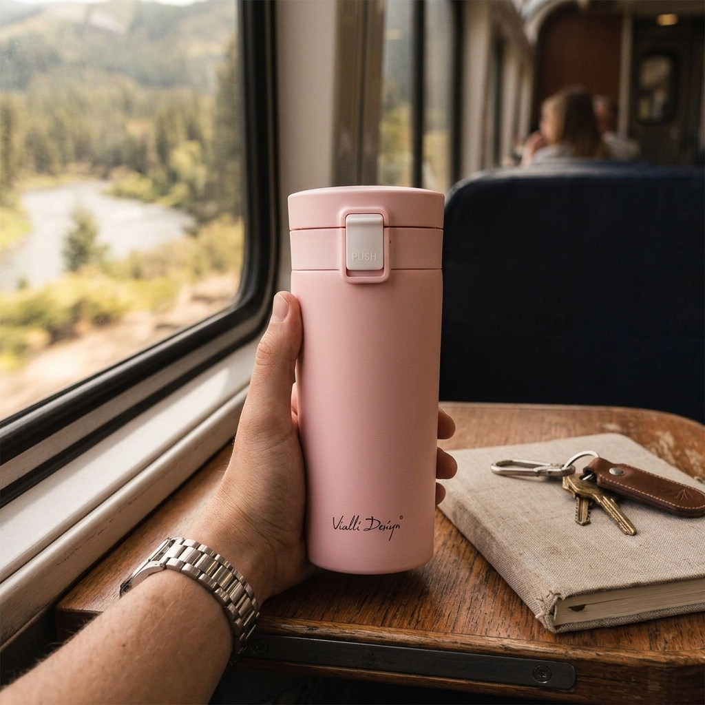 Thermal Mug Pink 400ml