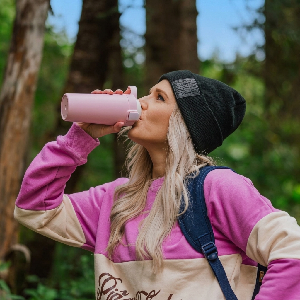 Thermal Mug Pink 400ml