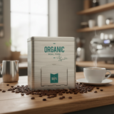 Tin Coffee Capsule Dispenser Container