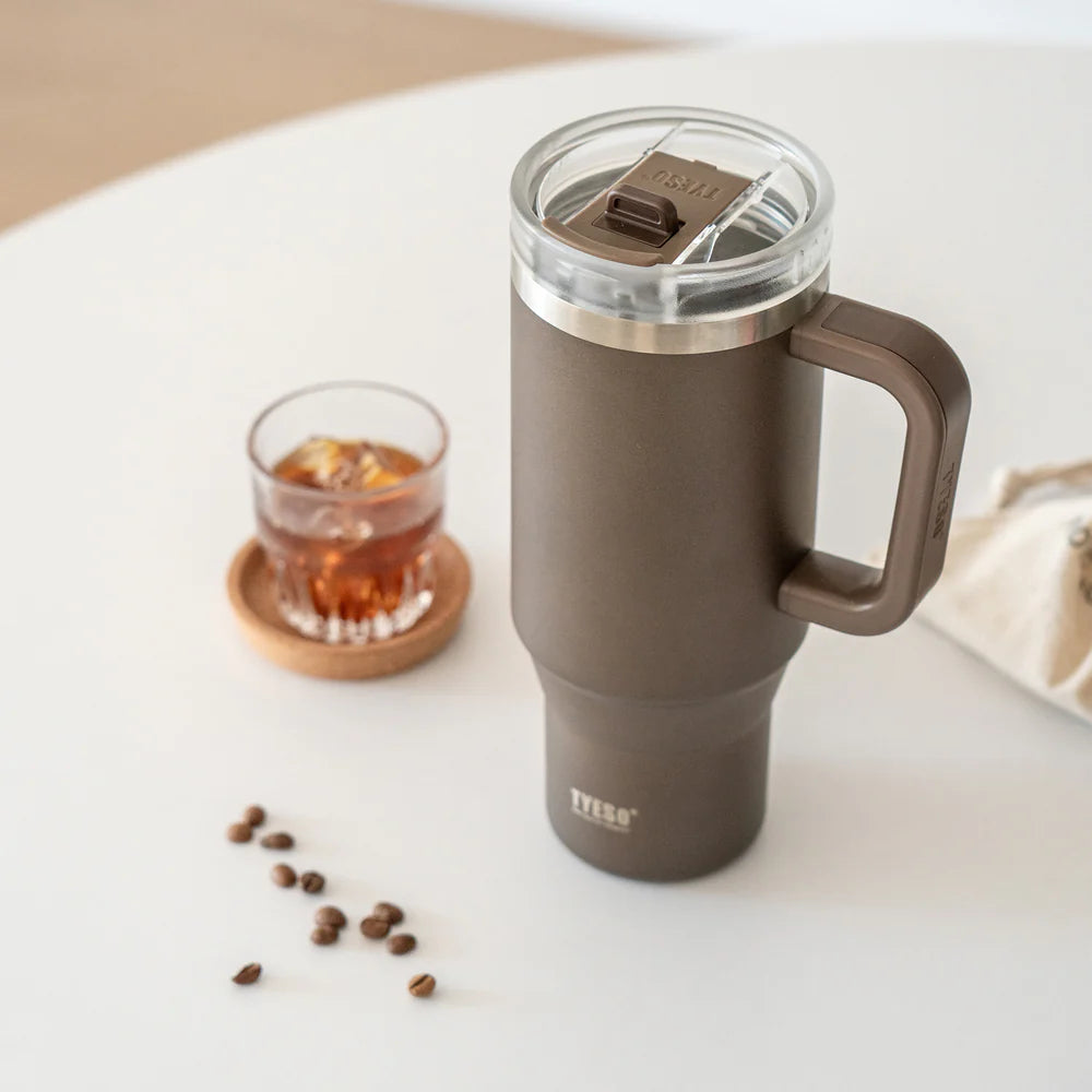 Tyeso Aura Insulated Travel Tumbler 1200ml Brown