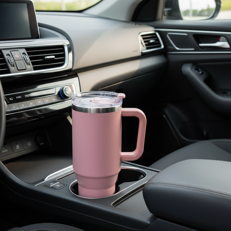 Tyeso Aura Insulated Travel Tumbler 1200ml Pink