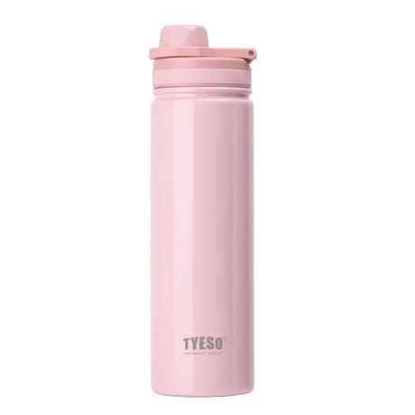 Tyeso Vibrant Vacuum Insulated Sports Bottle 750ml Pink