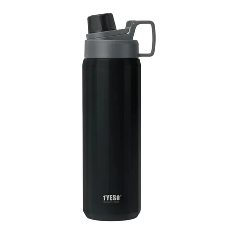 Tyeso Vibrant Vacuum Insulated Sports Bottle 900ml Black