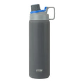 Tyeso Vibrant Vacuum Insulated Sports Bottle 900ml Grey