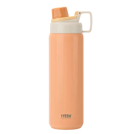 Tyeso Vibrant Vacuum Insulated Sports Bottle 900ml Orange
