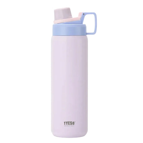 Tyeso Vibrant Vacuum Insulated Sports Bottle 900ml Purple