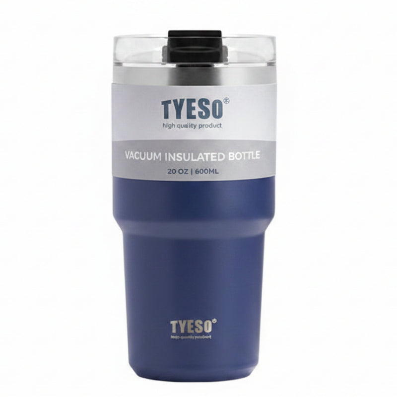 Tyeso Stainless Steel Vacuum Insulated Tumbler 600ml