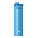 Tyeso Vibrant Vacuum Insulated Sports Bottle 750ml Blue