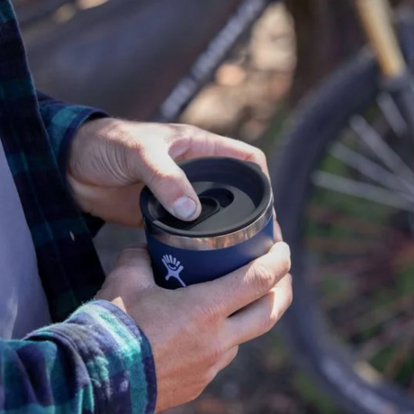 Hydro Flask-Medium Closeable Press-In Lid Black