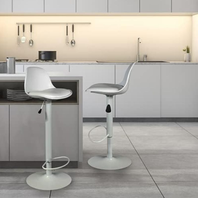 Isak Bar Stool White