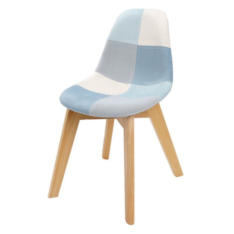 Childs Patch Work Chair Leonie Blue