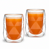 Set Of 2 Double Wall Glasses 350ml