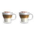Set of 2 double wall glass 370ml