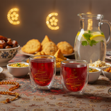 Set Of 2 Latte Double Wall Glasses 320ml