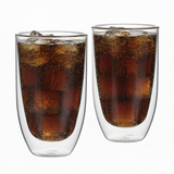 Set Of 2 Double Wall Glasses 350ml