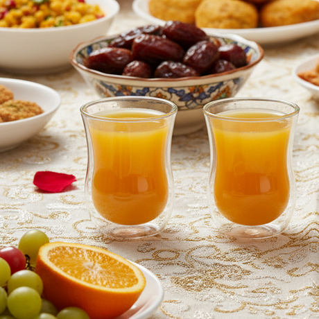 Set Of 6 Double Wall Long Glasses 300ml