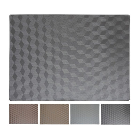 Placemat Pu With Felt 43x30cm
