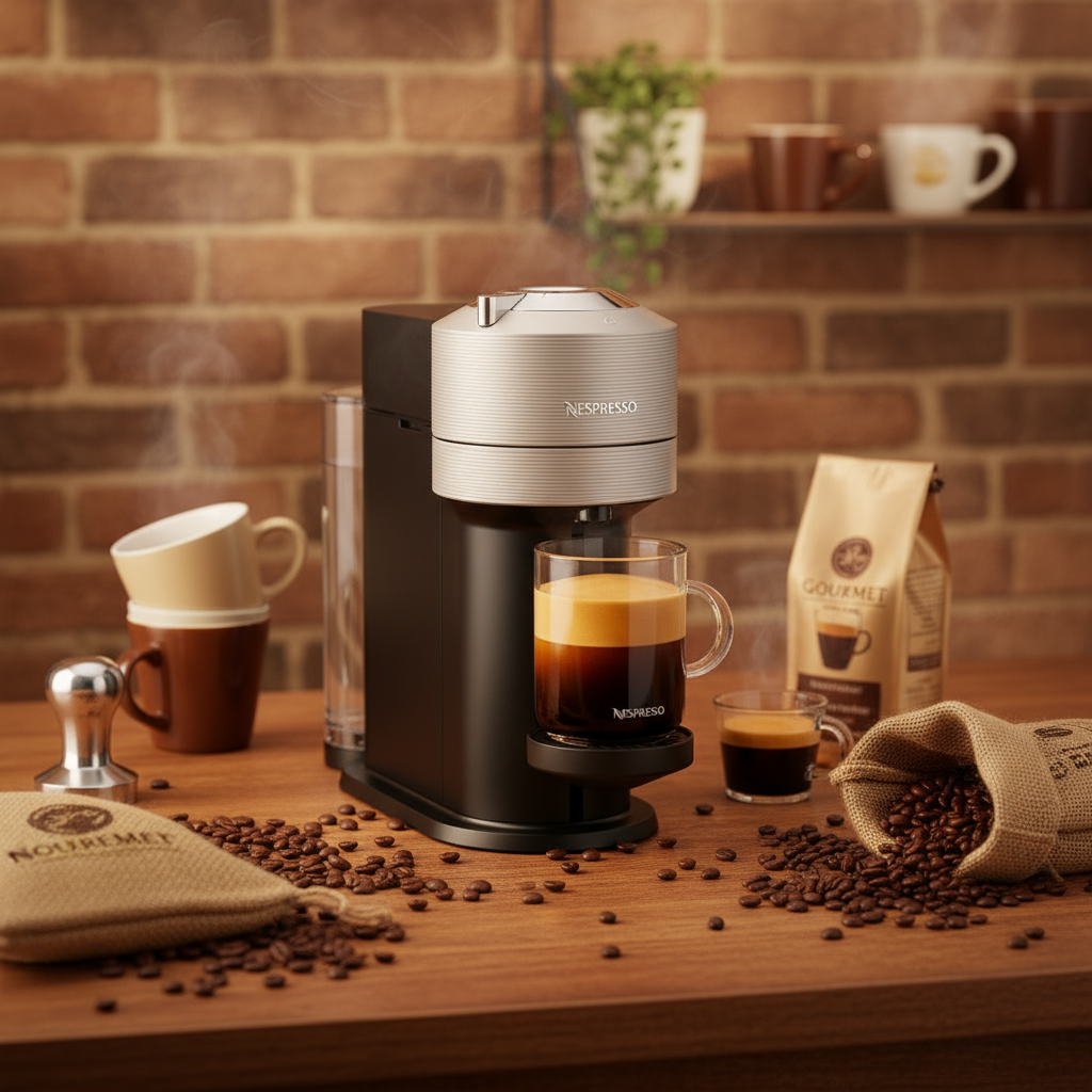 Nespresso Vertuo Next Coffee Machine Grey