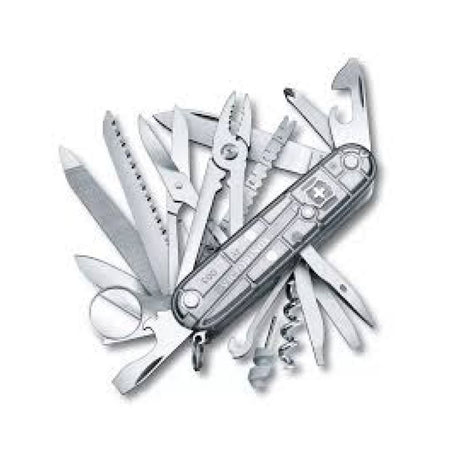 Swiss Champ, 91 MM, Silver Transparent