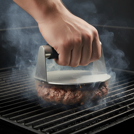 Steel Burger Press